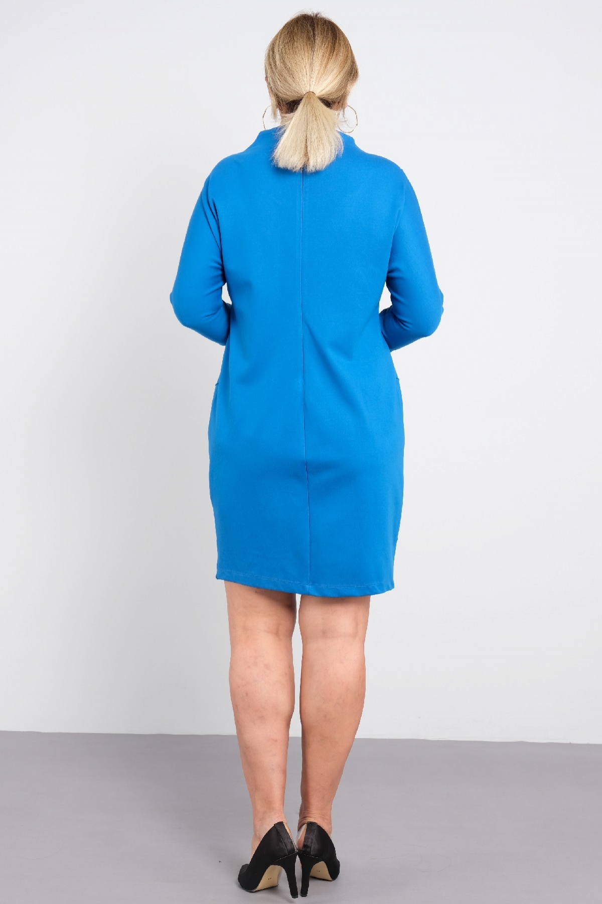 Casual Dresses-Bright Blue