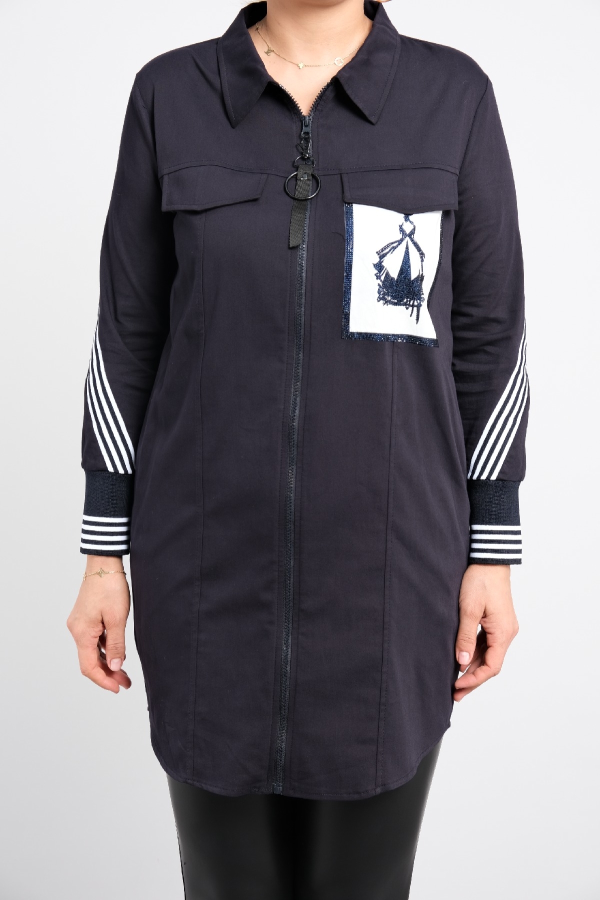Tunics-Dark Blue