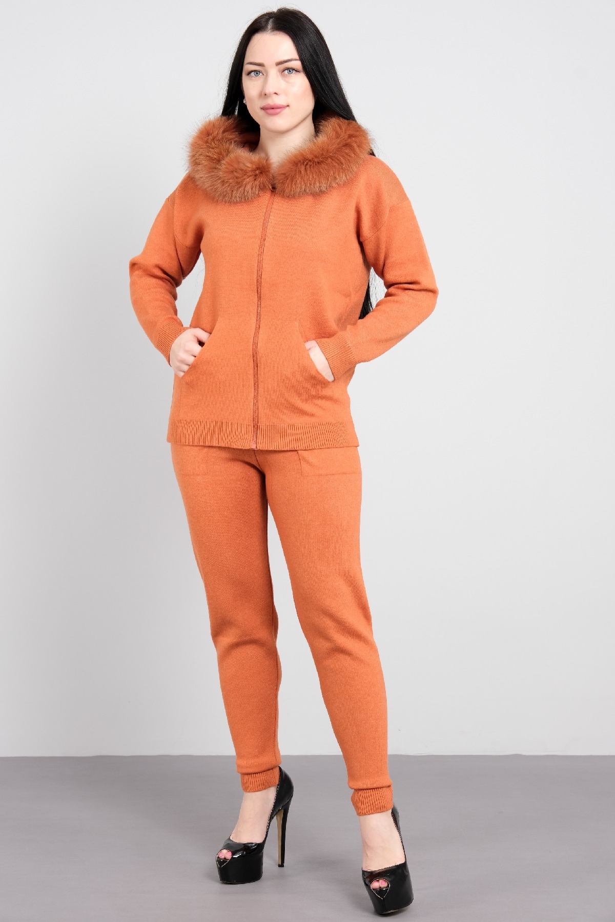 Two-Piece Suit-Orange