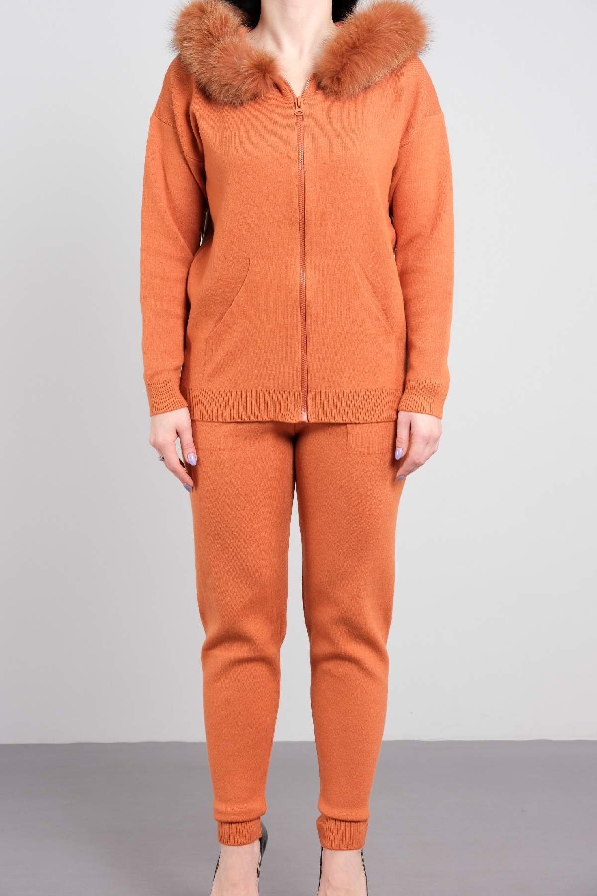 Two-Piece Suit-Orange