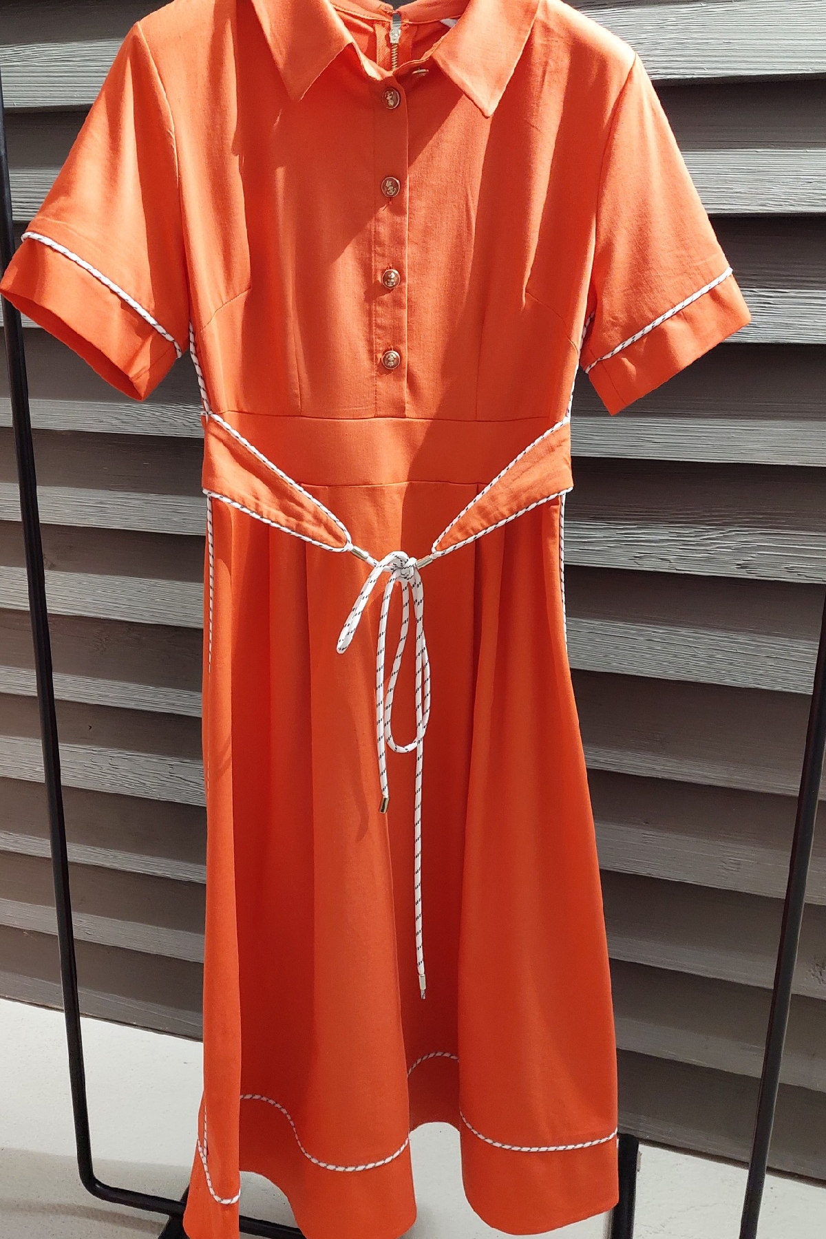 Casual Dresses-Red