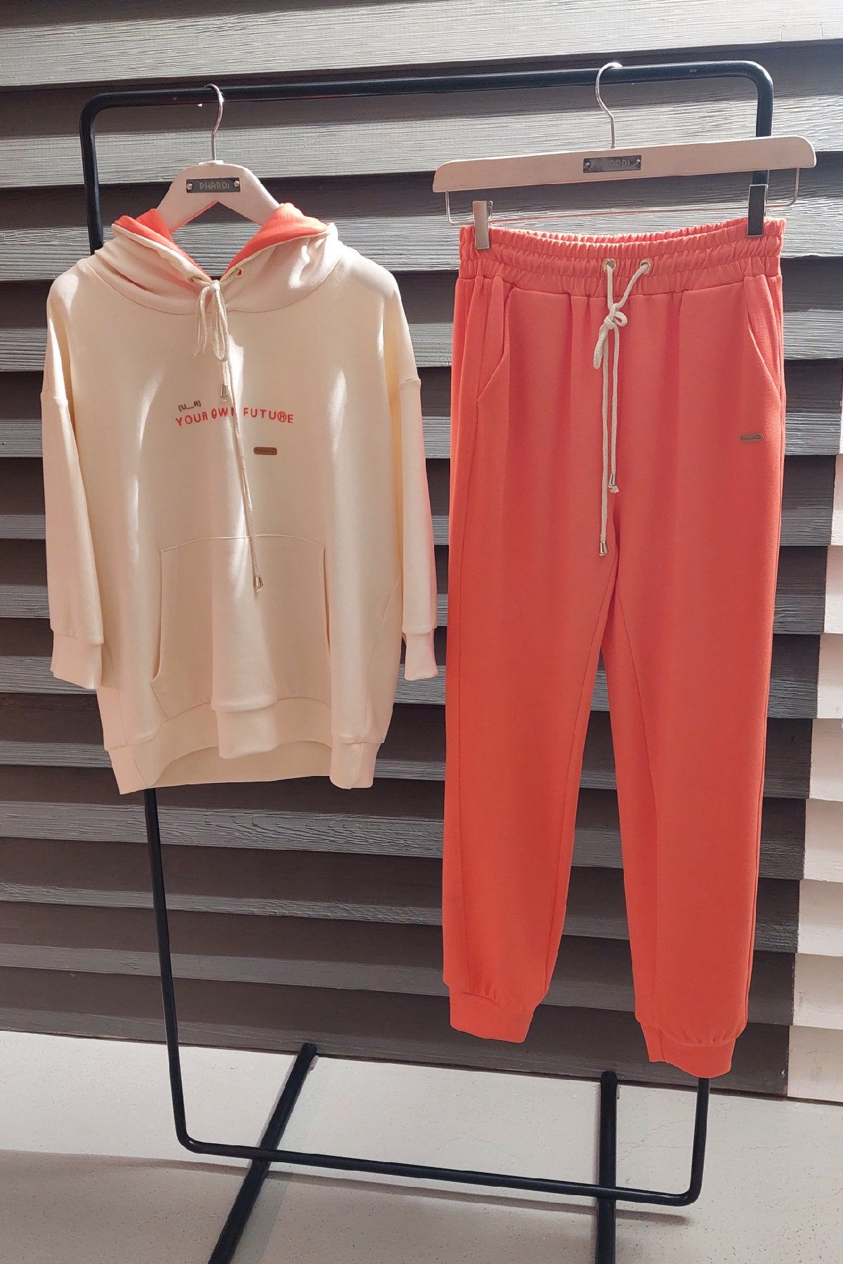 Sweat & Track Suit-Orange