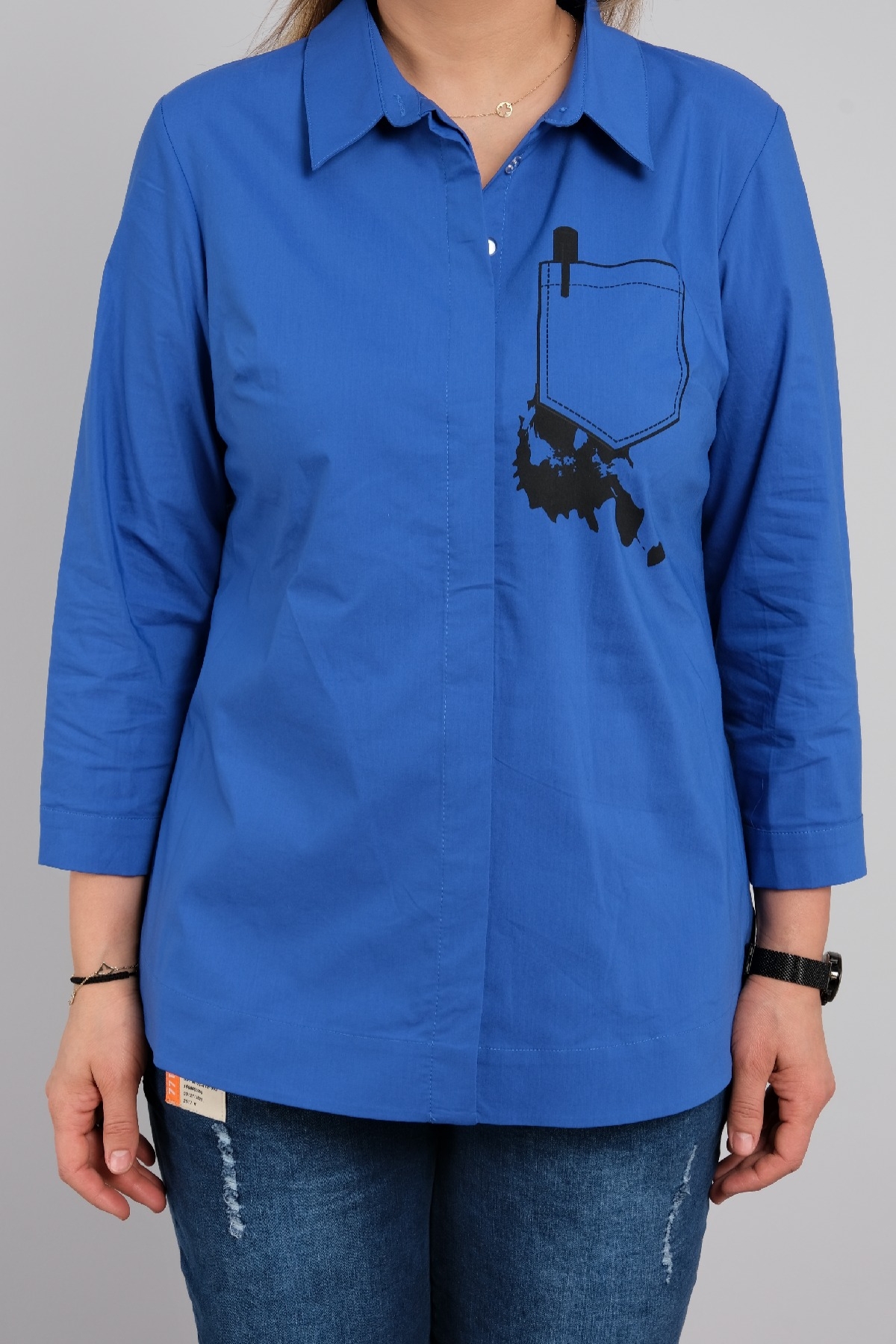 Shirt-Bright Blue