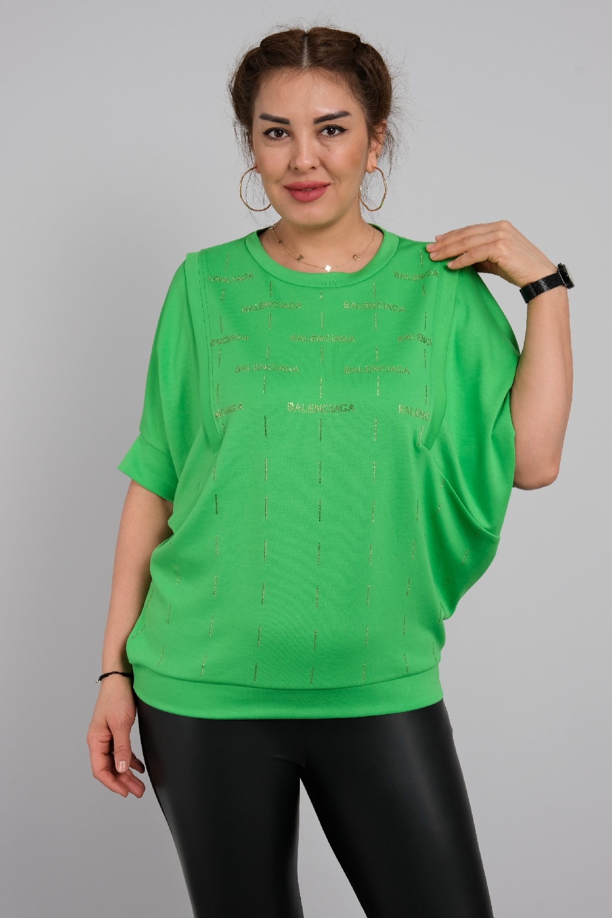 Blouses-Pistachio Green