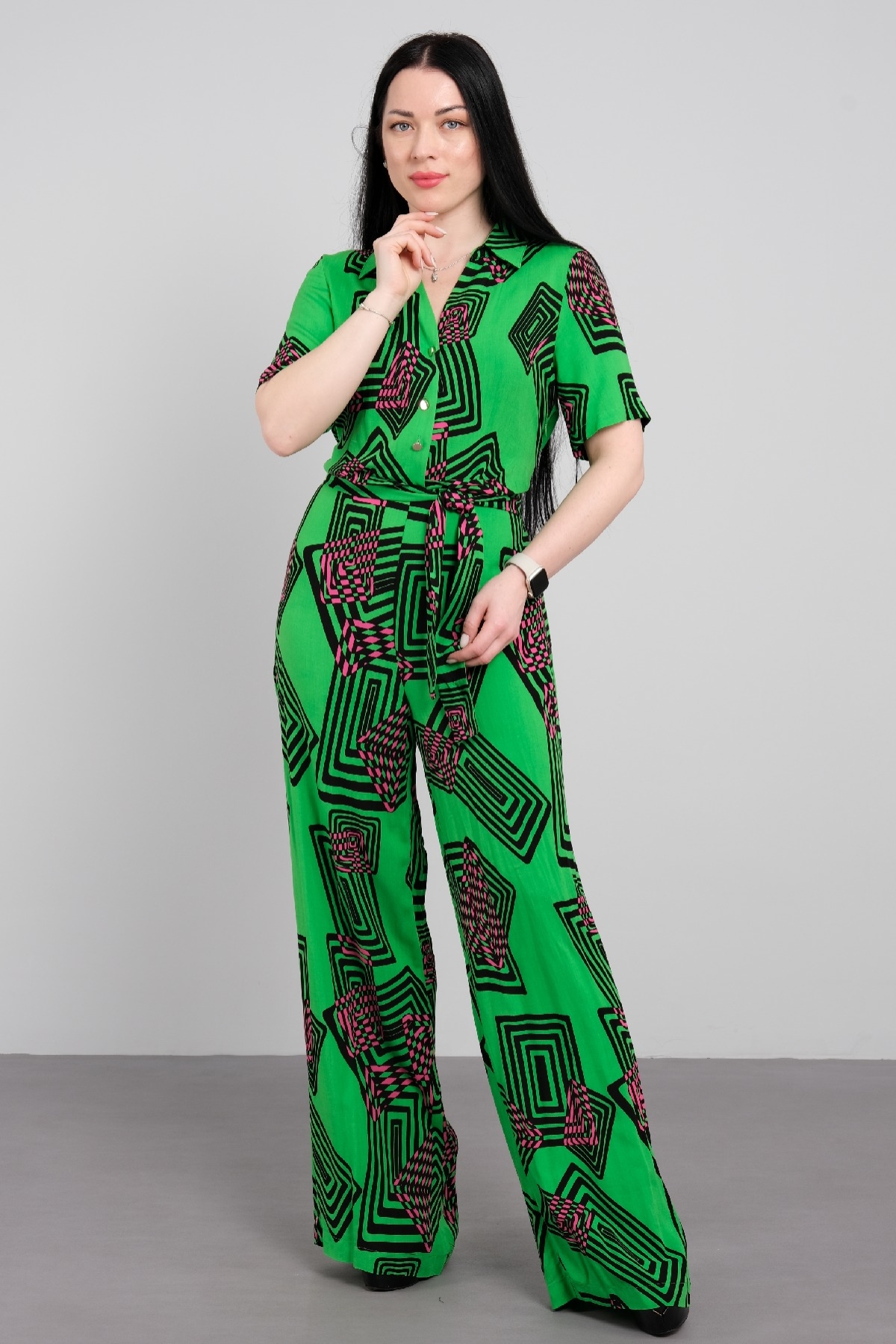 Jumpsuits-FUCHIA - GREEN