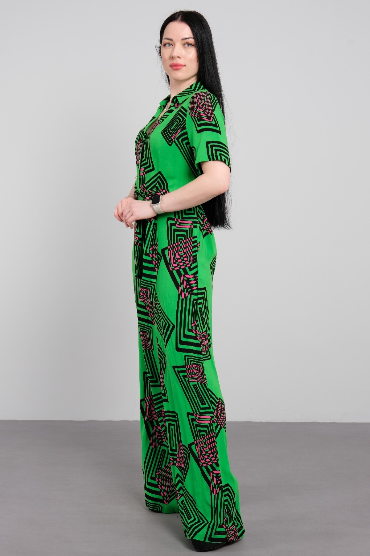 Jumpsuits-FUCHIA - GREEN