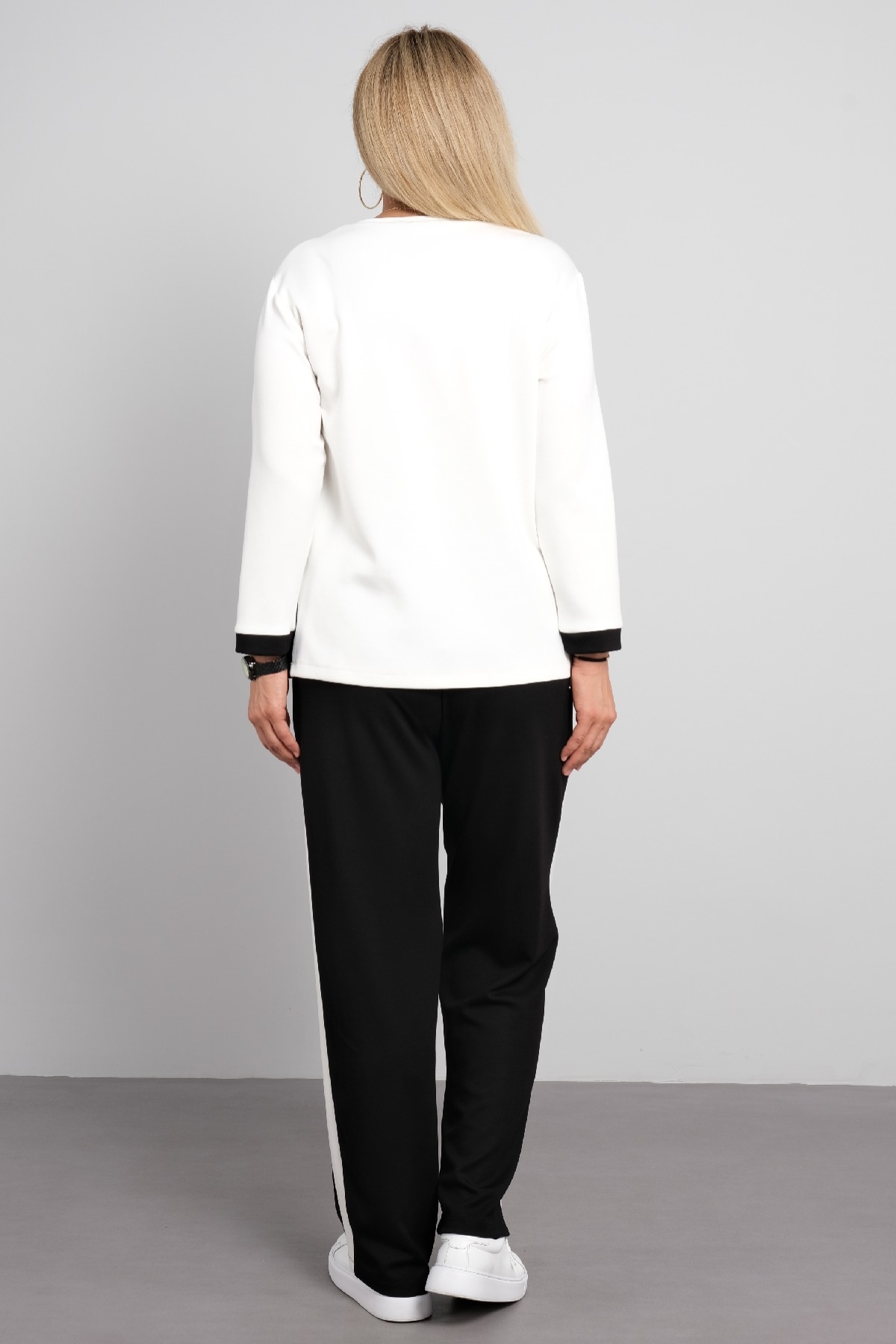 Two-Piece Suit-Ecru