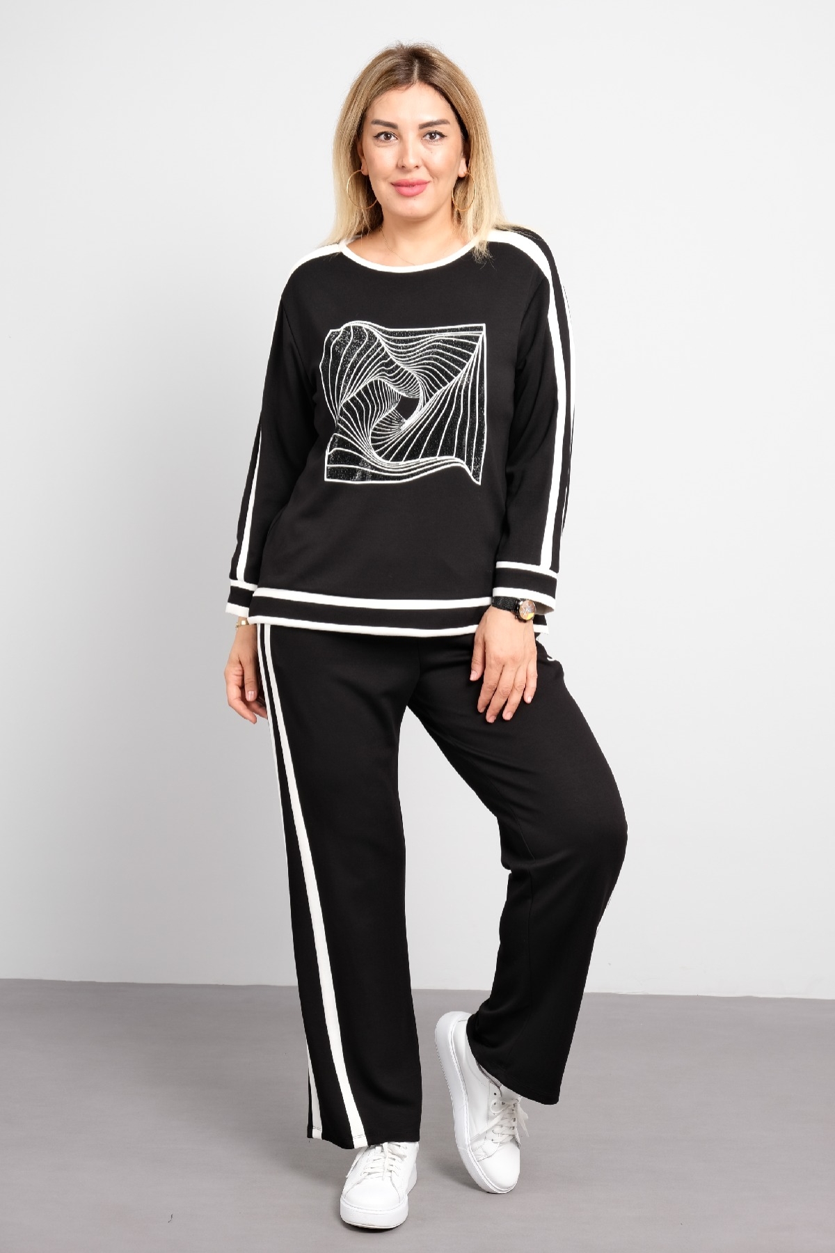 Two-Piece Suit-Black