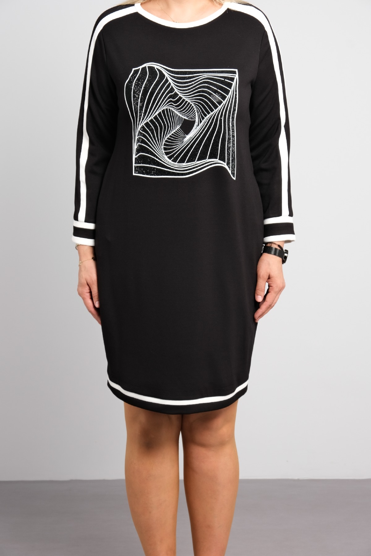 Casual Dresses-Black