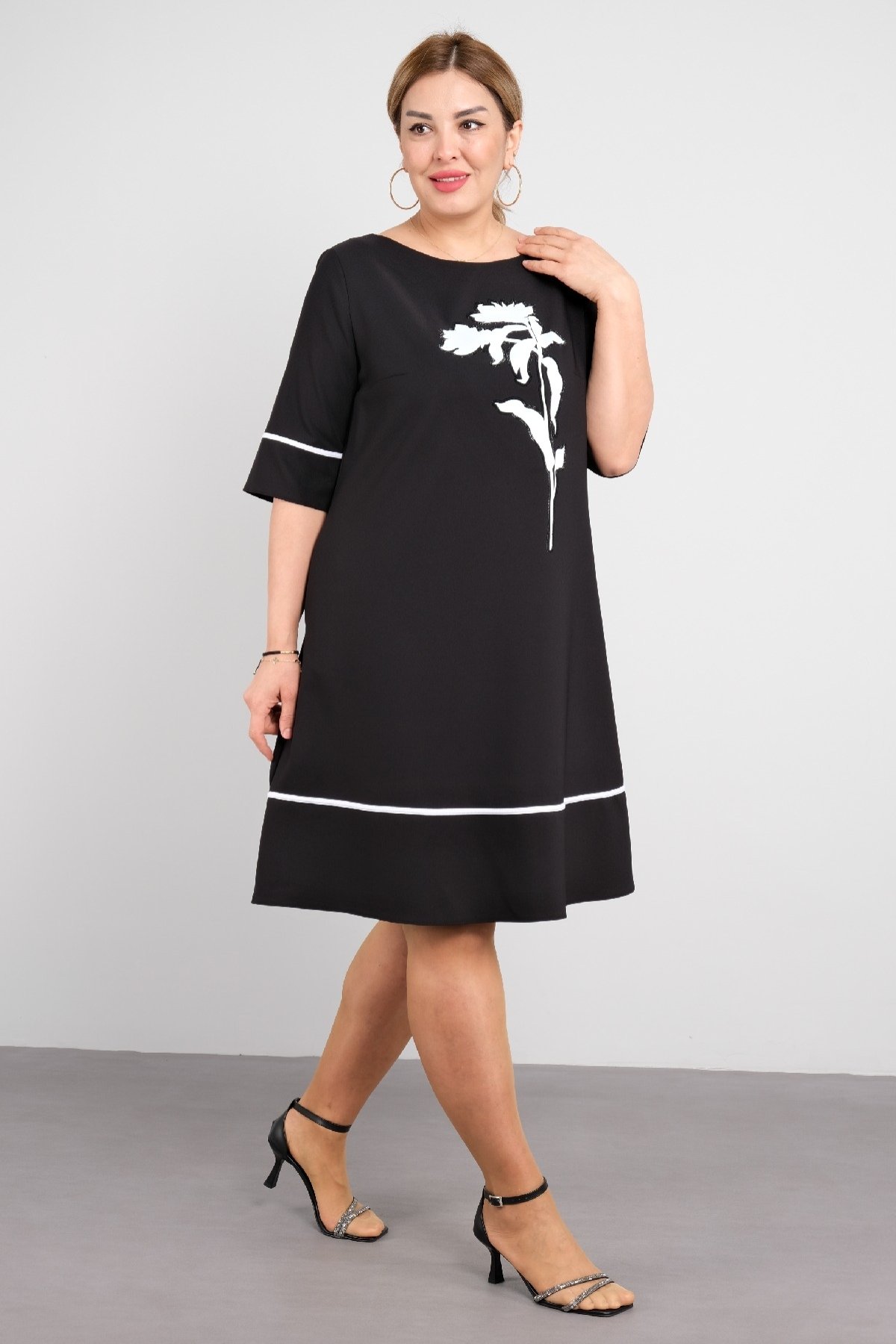 Casual Dresses-Black