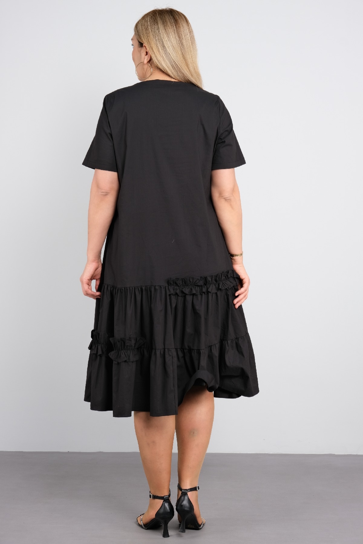 Casual Dresses-Black