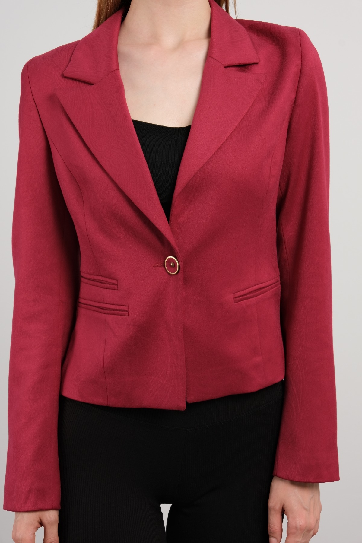 Casual Jacket-Fuchsia