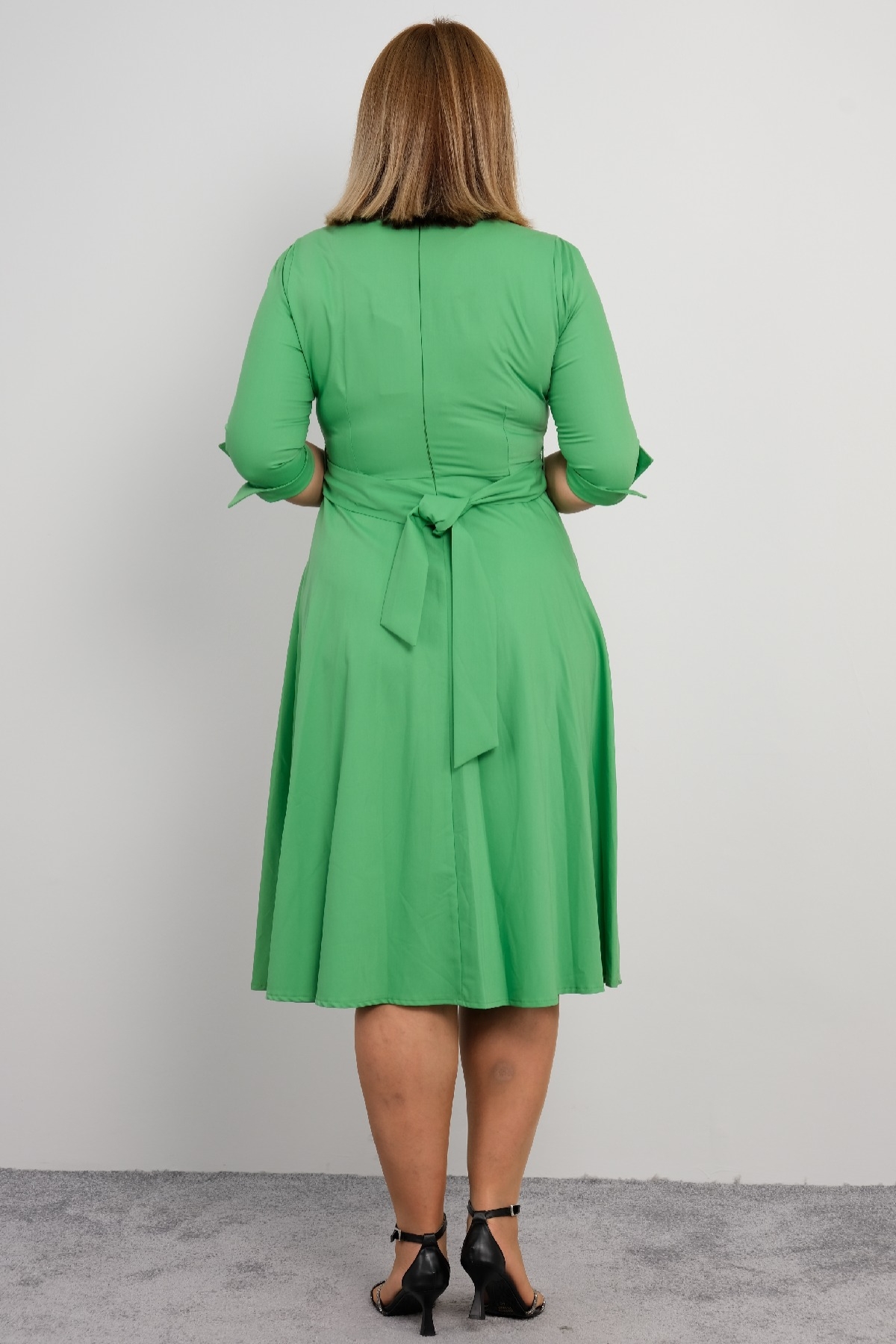 Casual Long Dresses-Pistachio Green