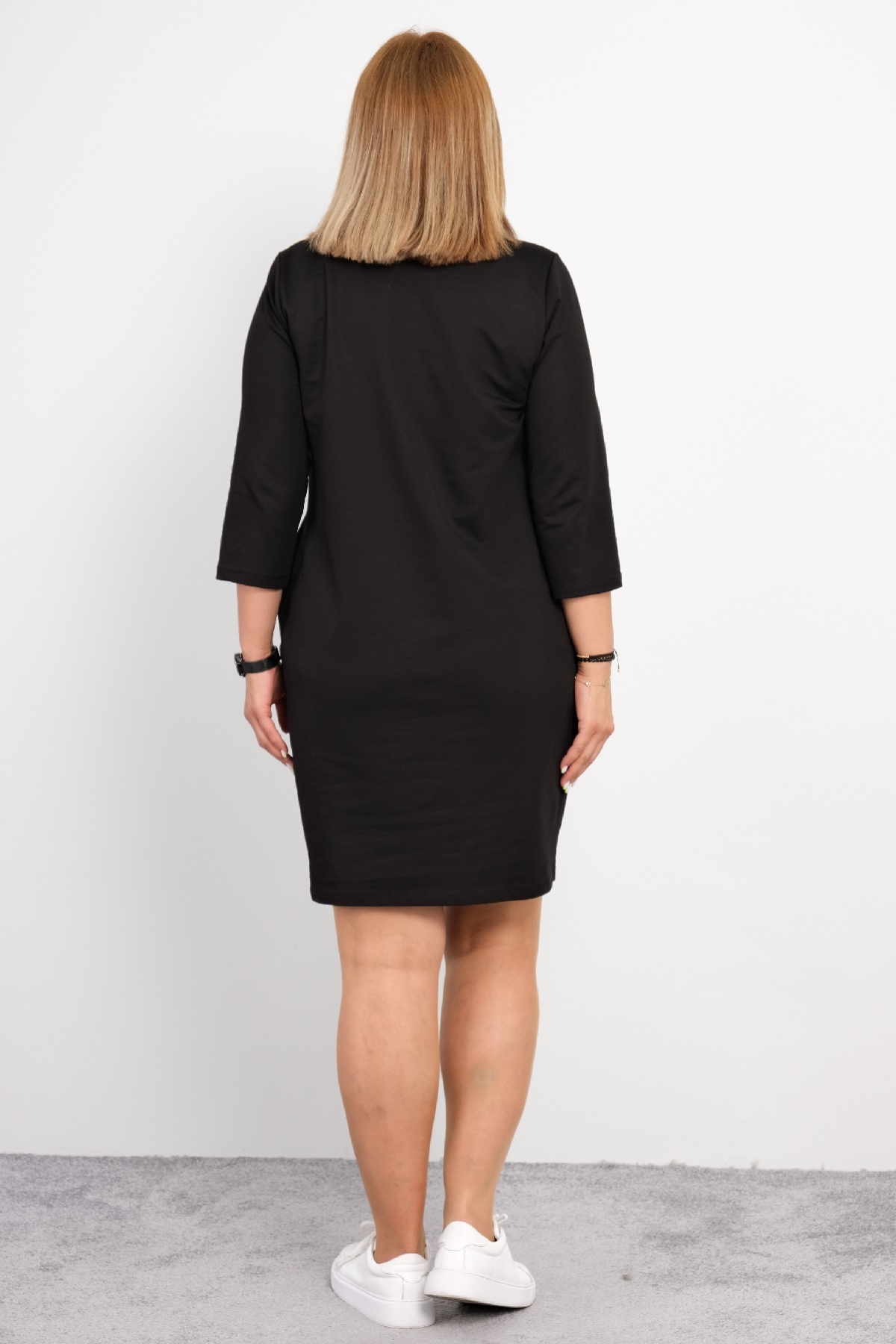 Casual Dresses-Black