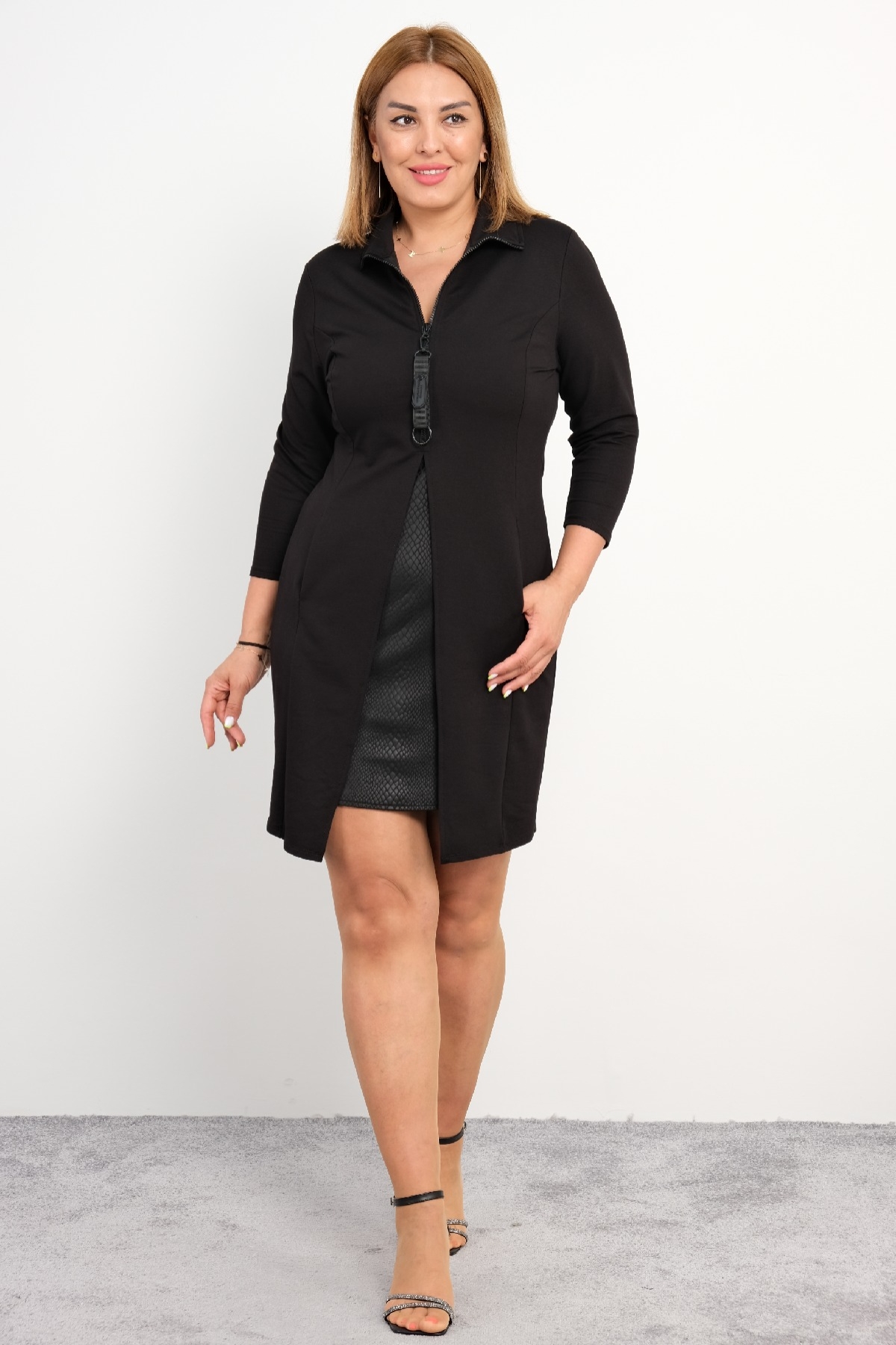 Casual Dresses-Black