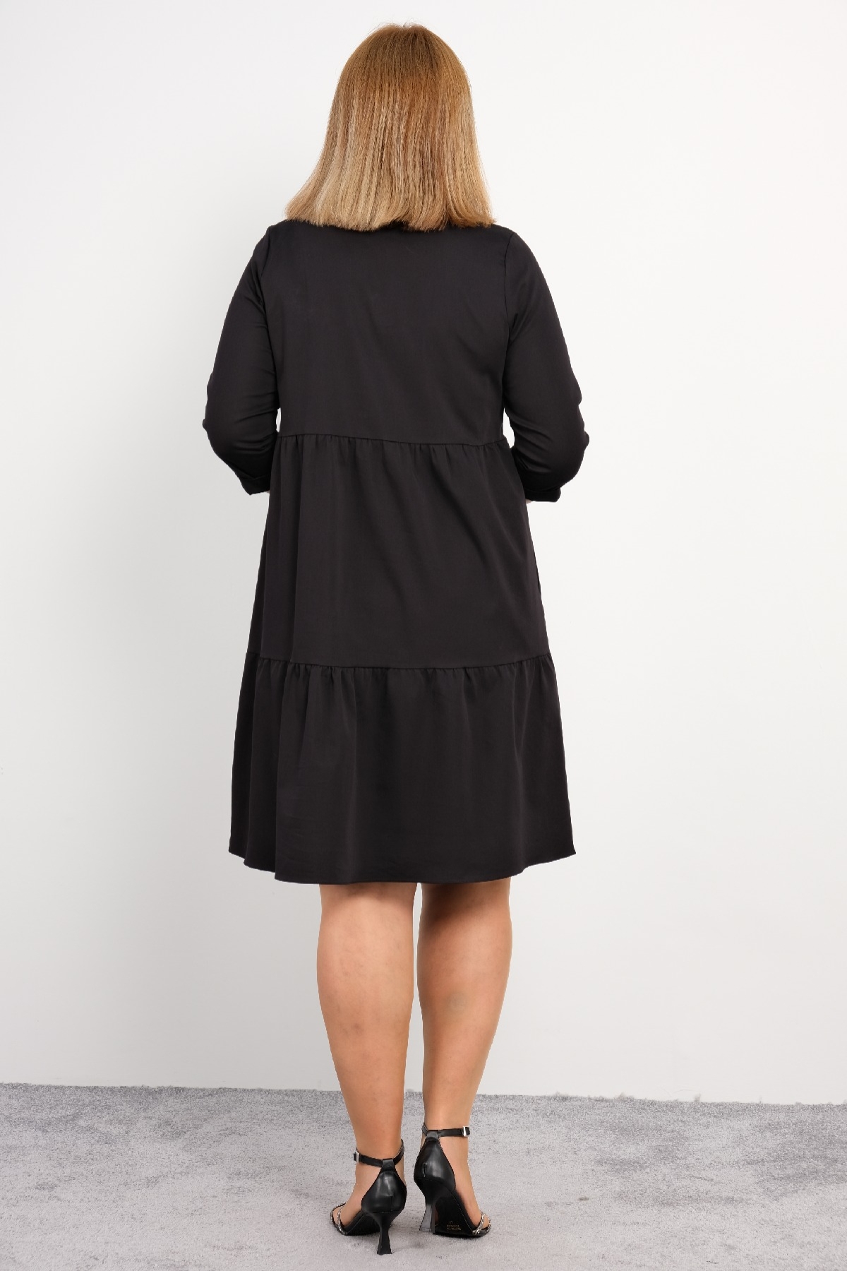 Casual Dresses-Black