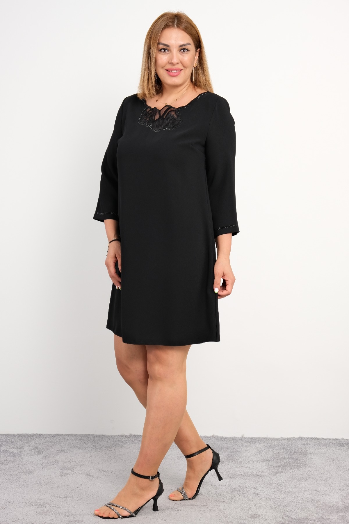 Casual Dresses-Black