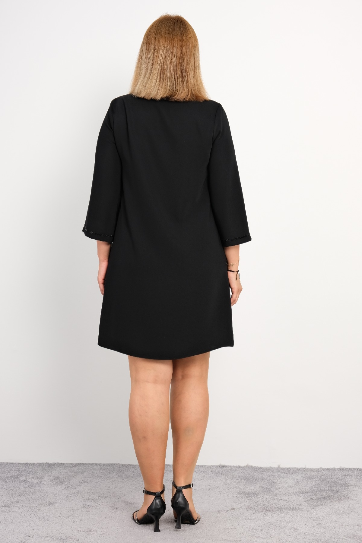 Casual Dresses-Black