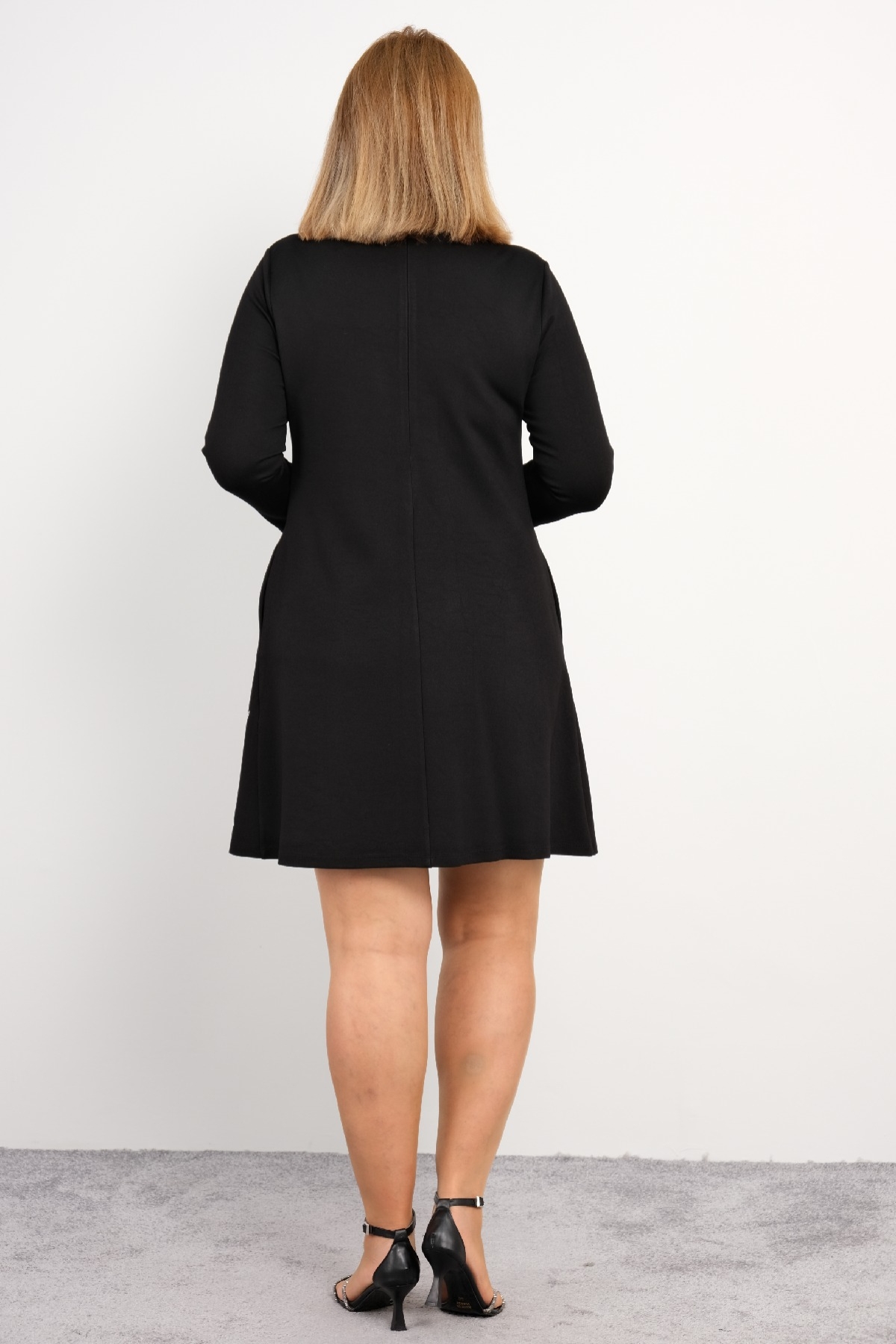 Casual Dresses-Black