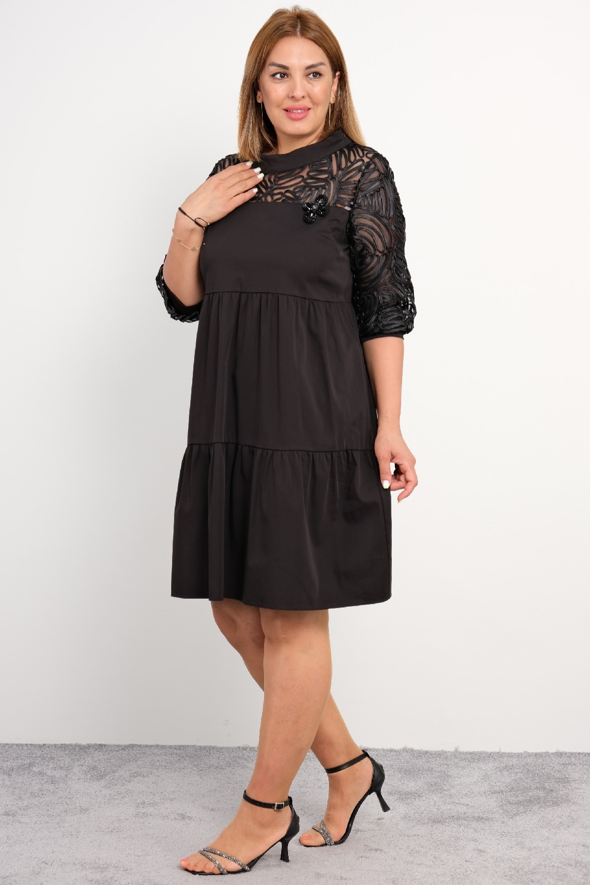 Casual Dresses-Black