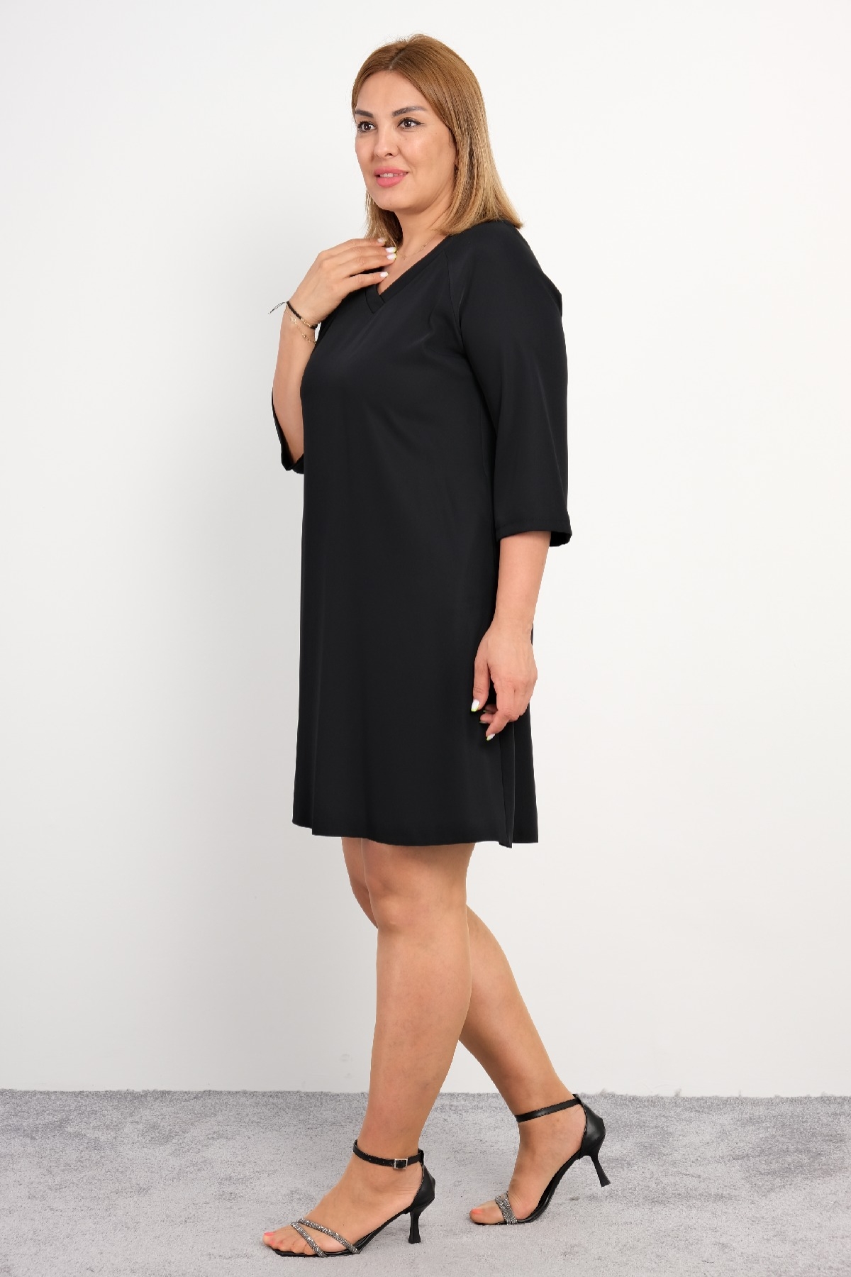 Casual Dresses-Black