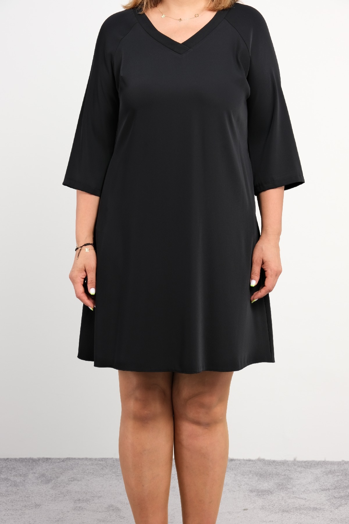 Casual Dresses-Black