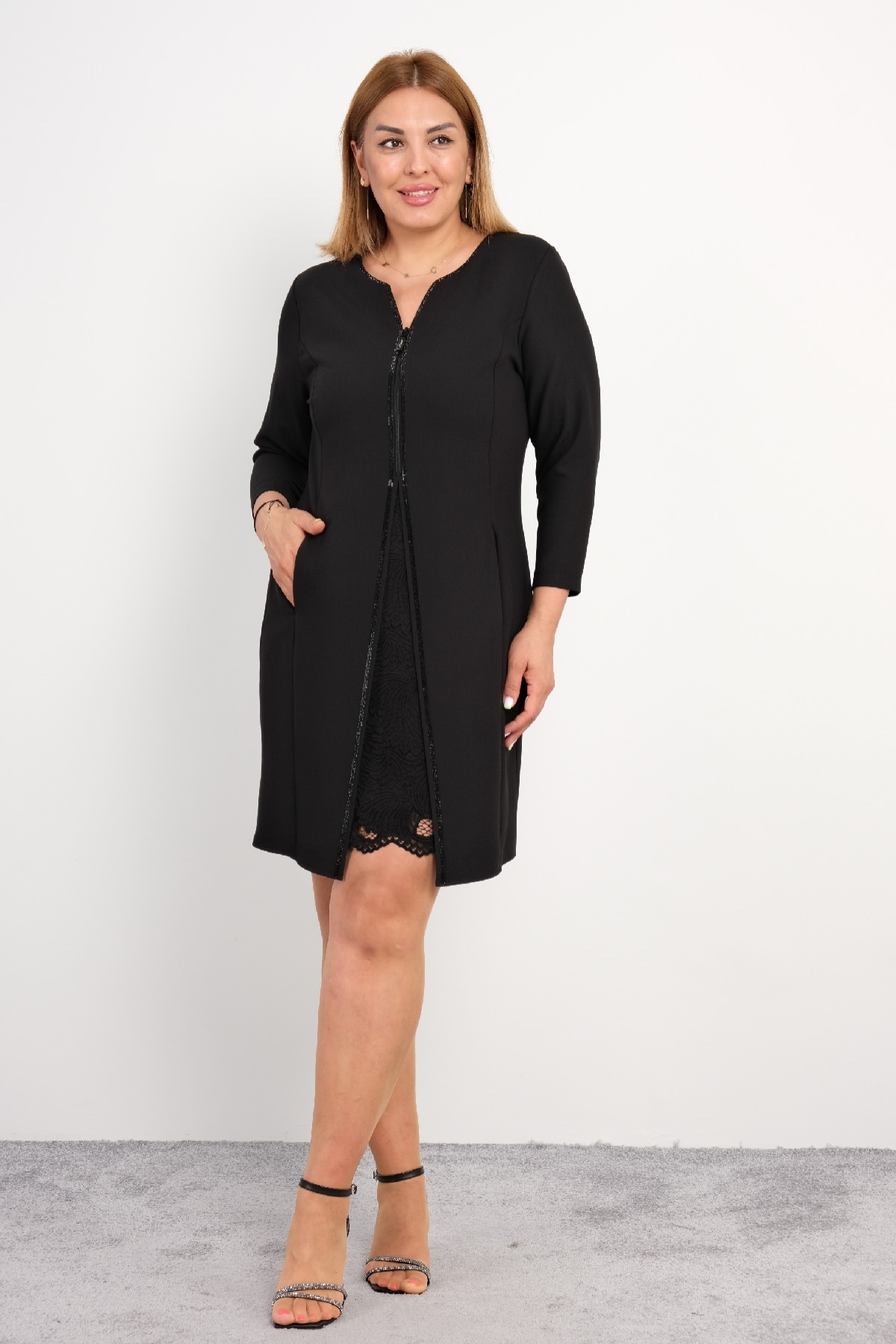 Casual Dresses-Black