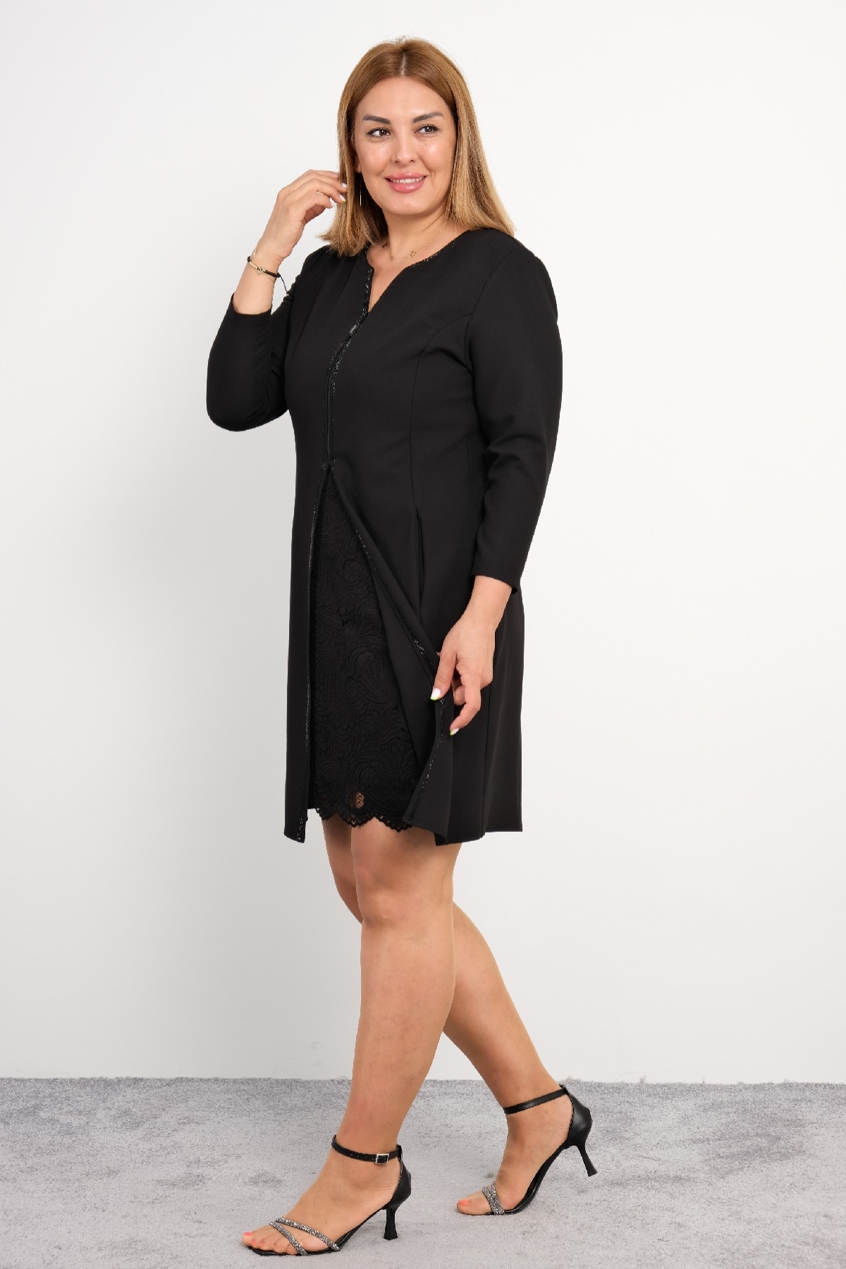 Casual Dresses-Black