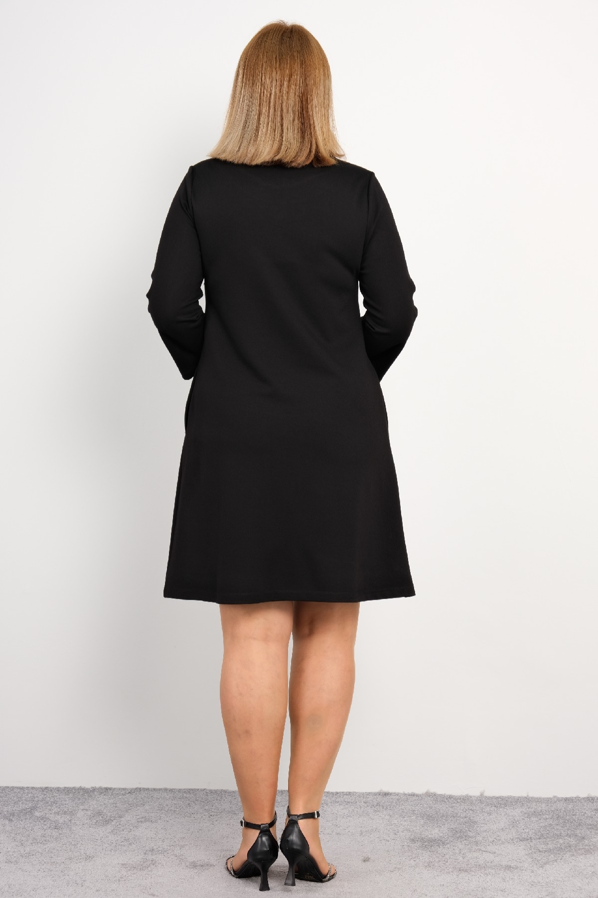 Casual Dresses-Black