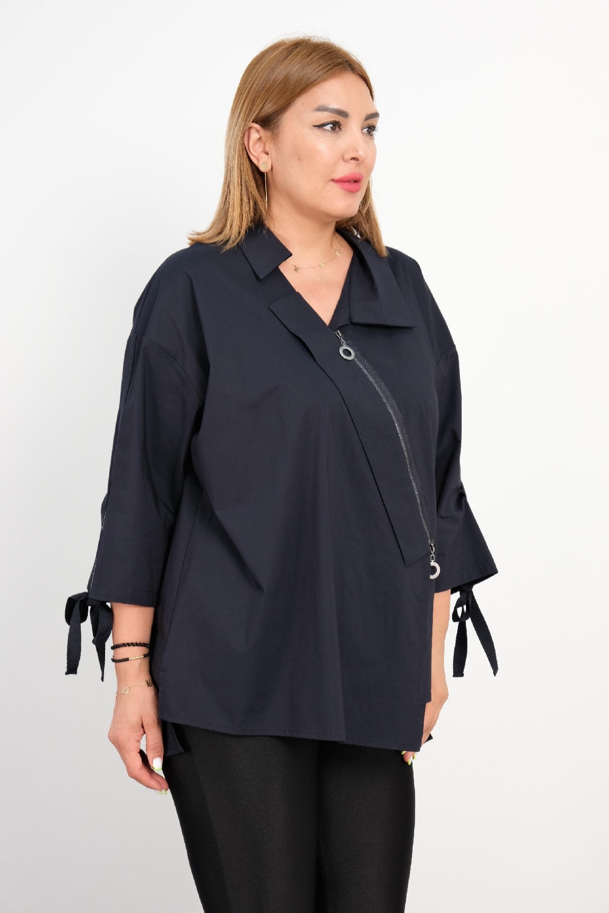 Blouses-Dark Blue