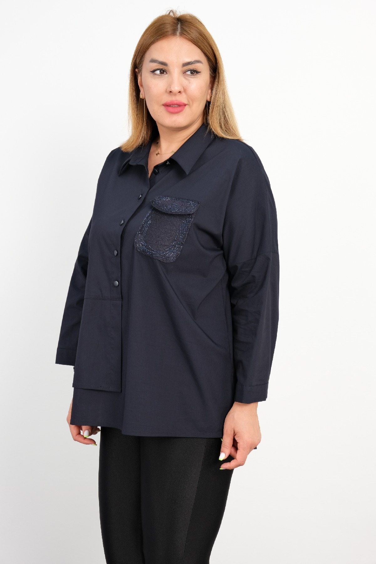 Shirt-Dark Blue