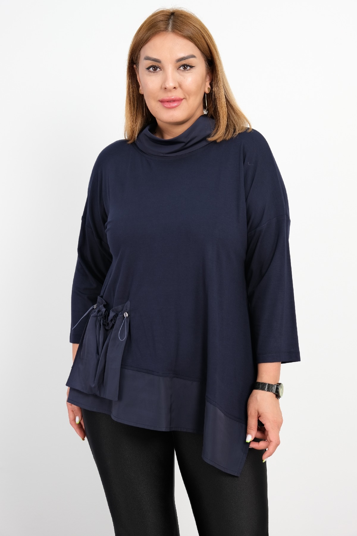 Blouses-Dark Blue