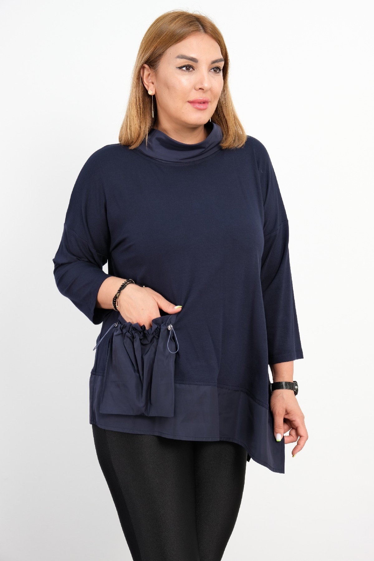 Blouses-Dark Blue