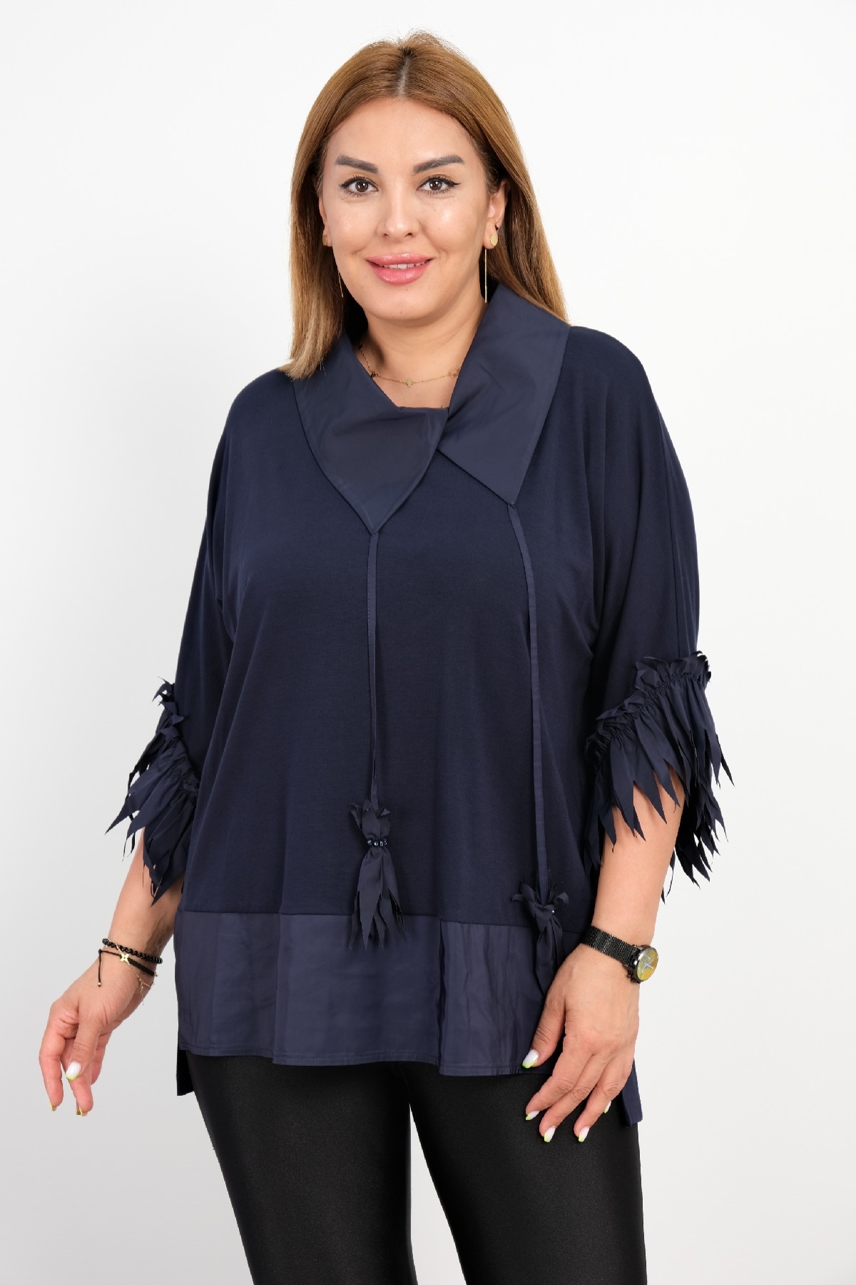 Blouses-Dark Blue