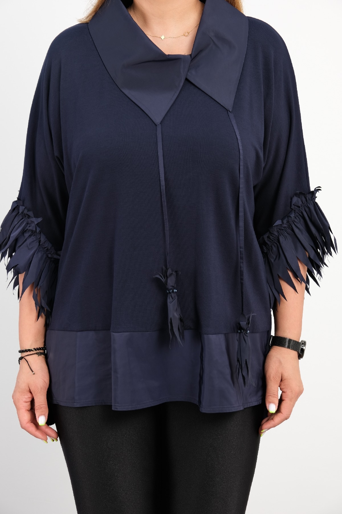 Blouses-Dark Blue