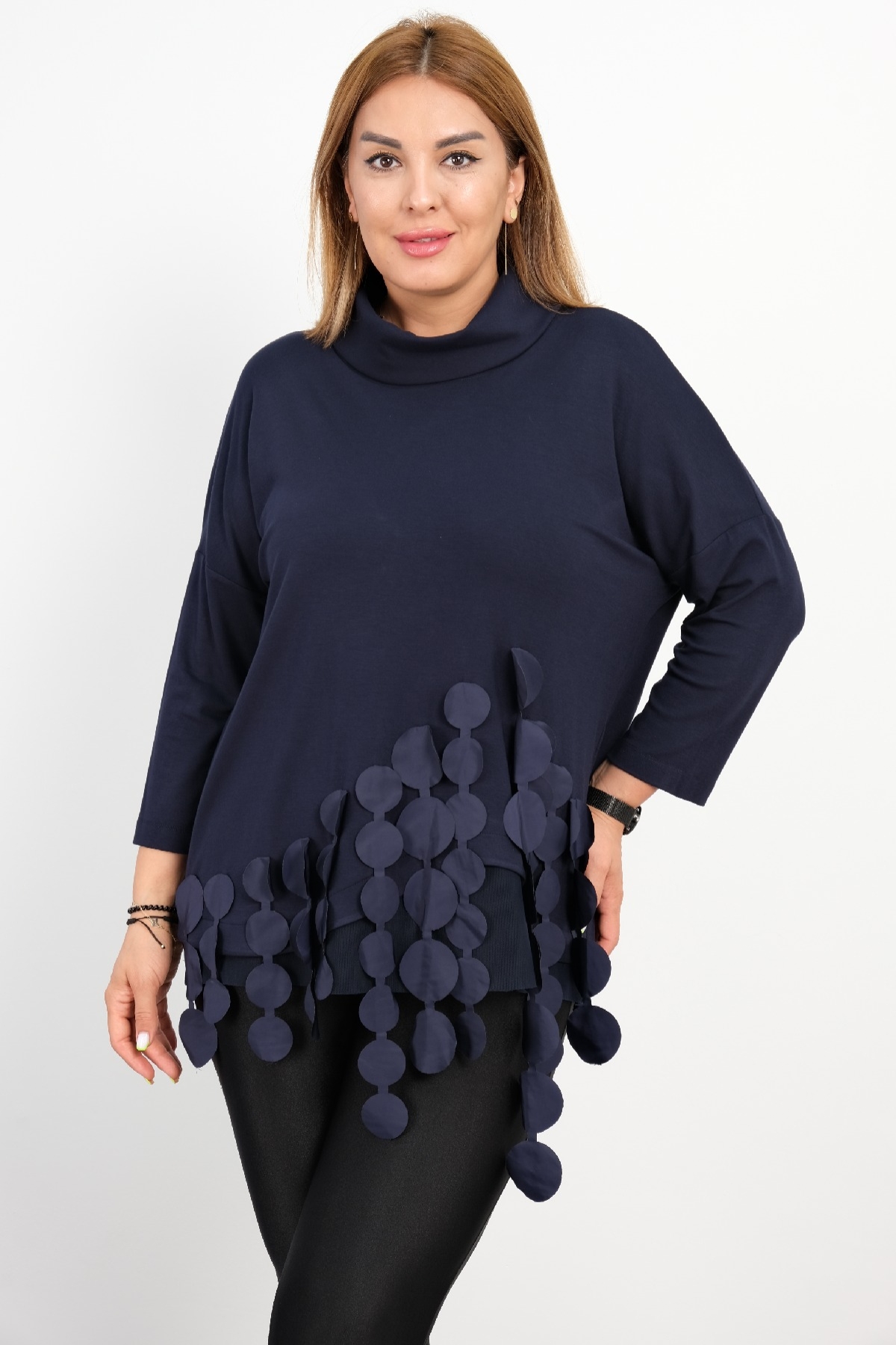 Blouses-Dark Blue