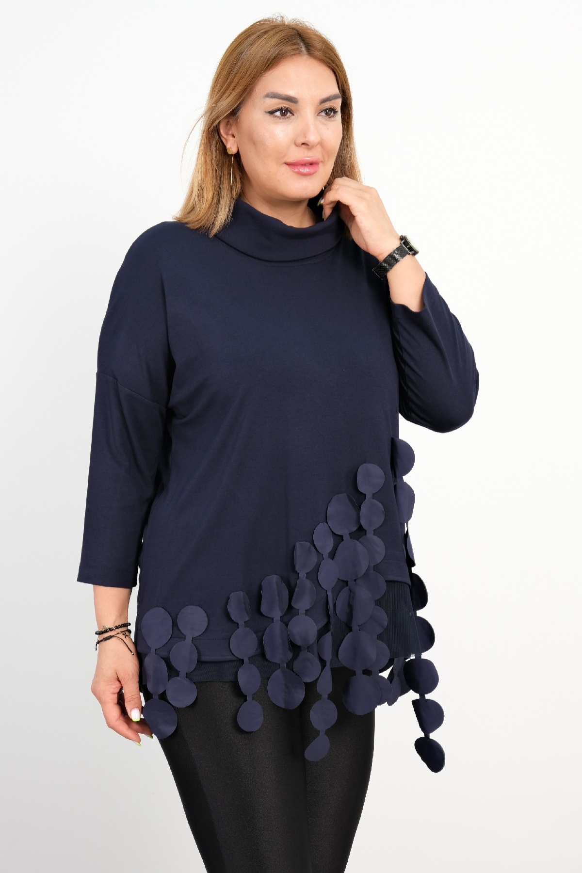 Blouses-Dark Blue