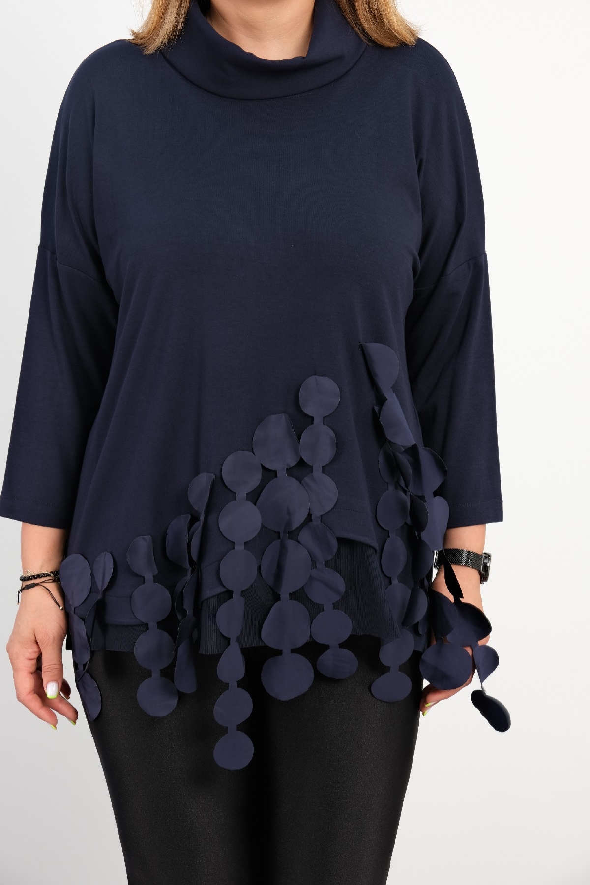 Blouses-Dark Blue