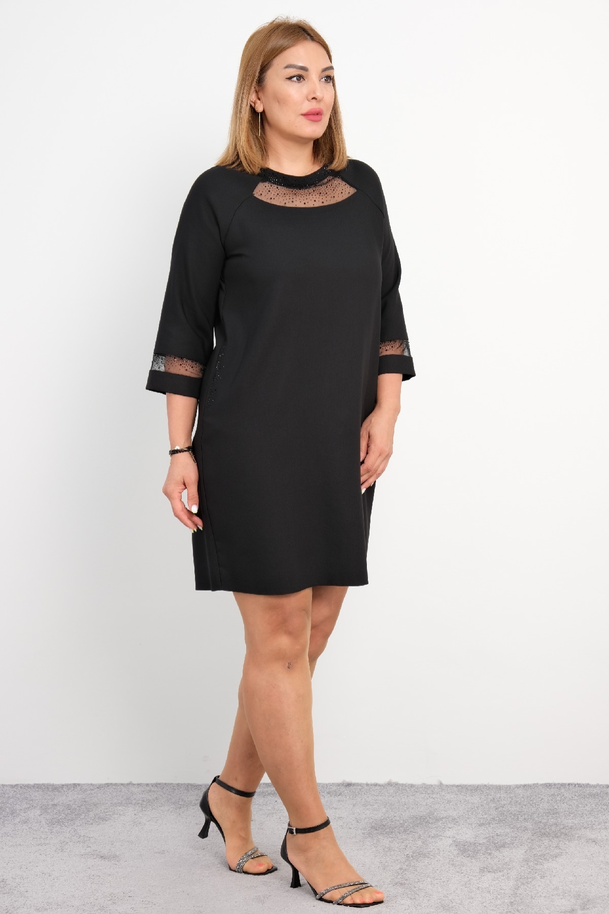 Casual Dresses-Black