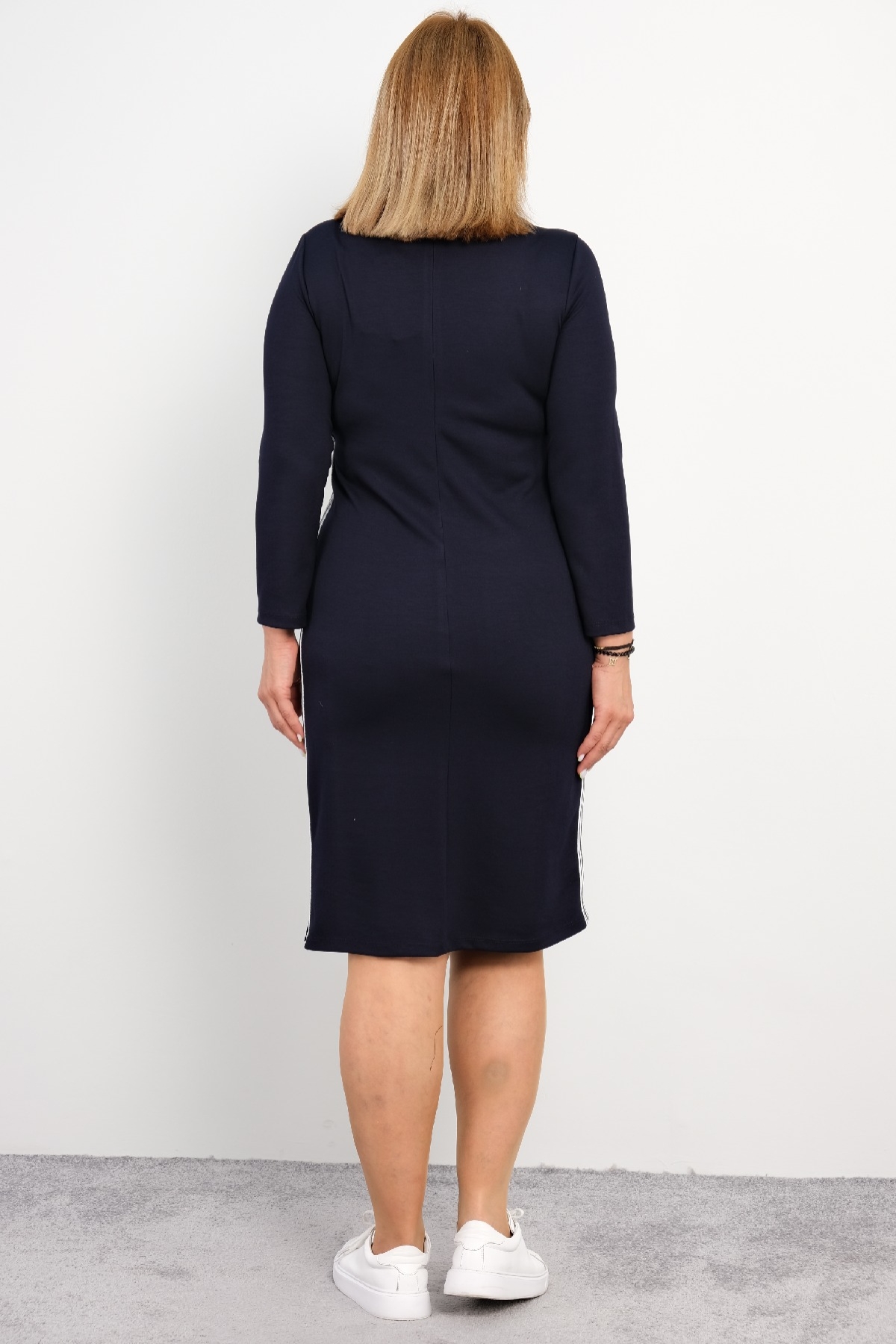 Casual Dresses-Dark Blue