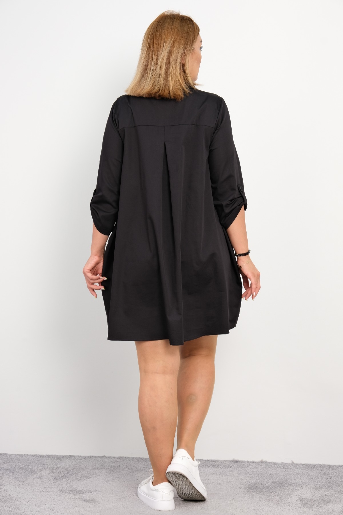 Casual Dresses-Black