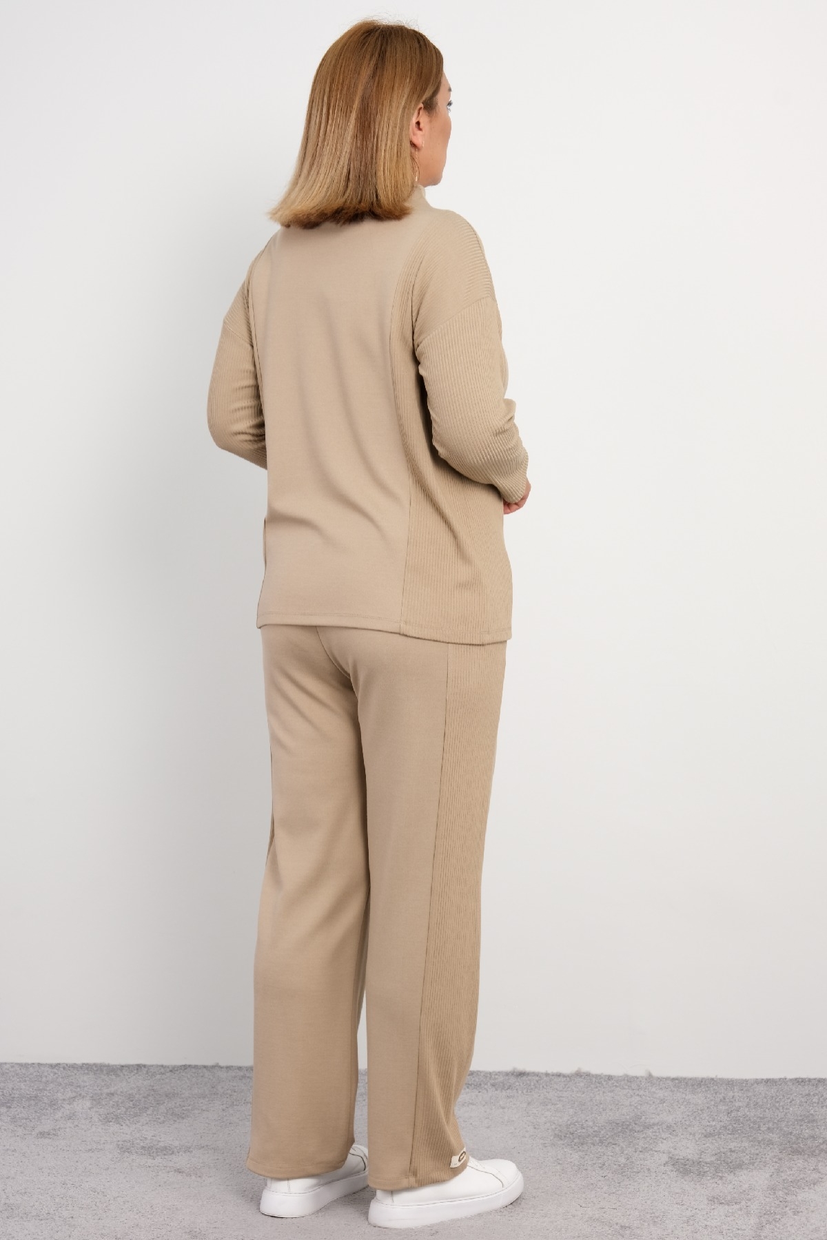 Two-Piece Suit-Beige