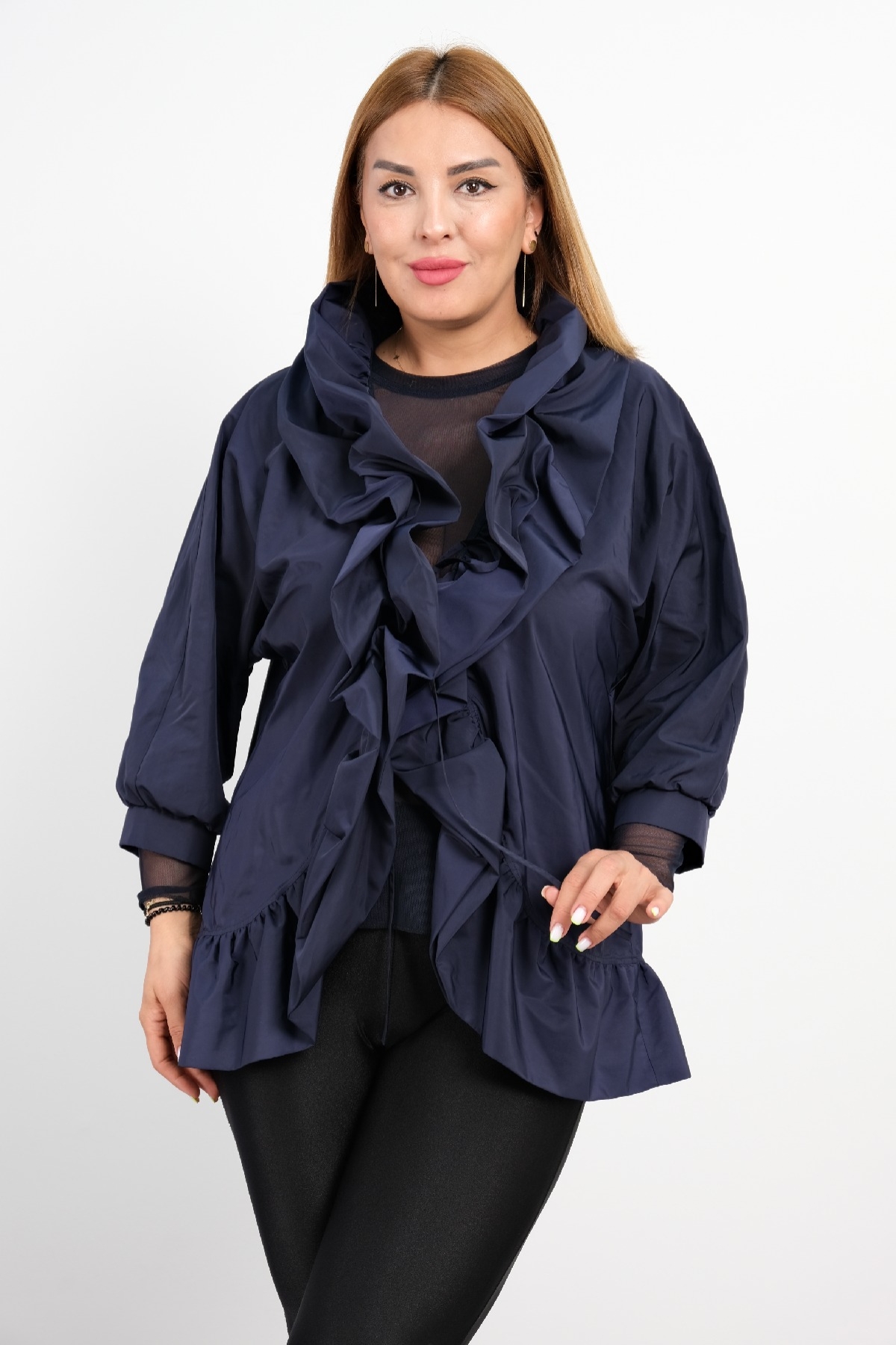 Blouses-Dark Blue