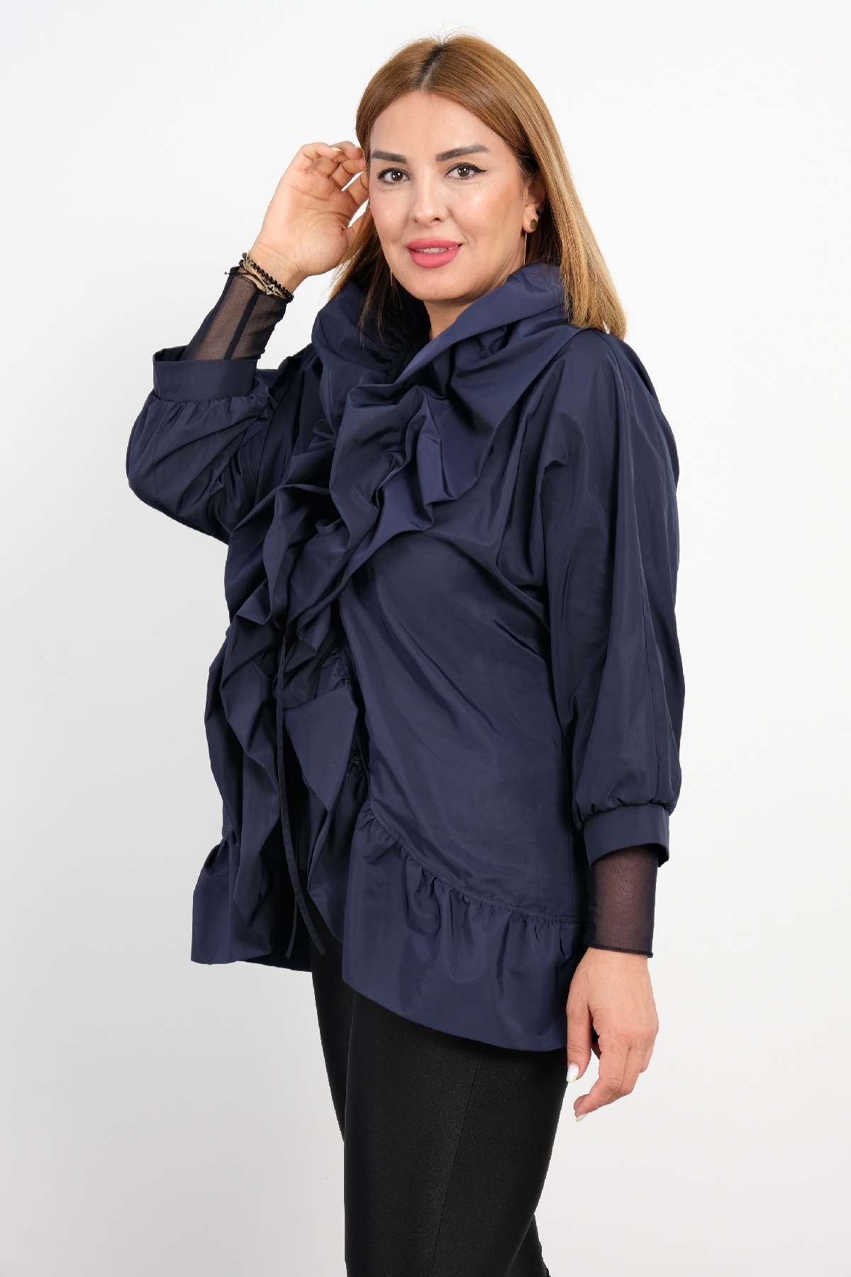 Blouses-Dark Blue