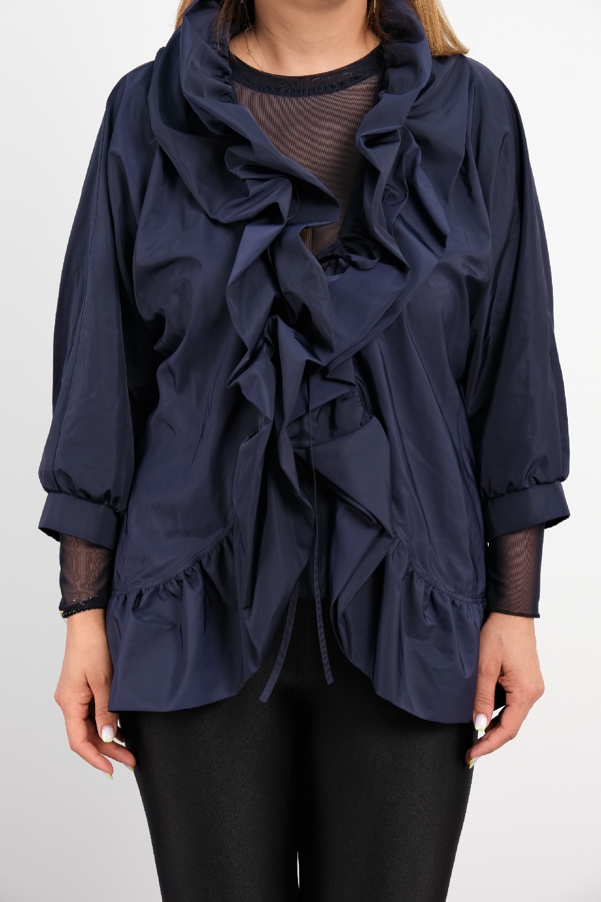 Blouses-Dark Blue