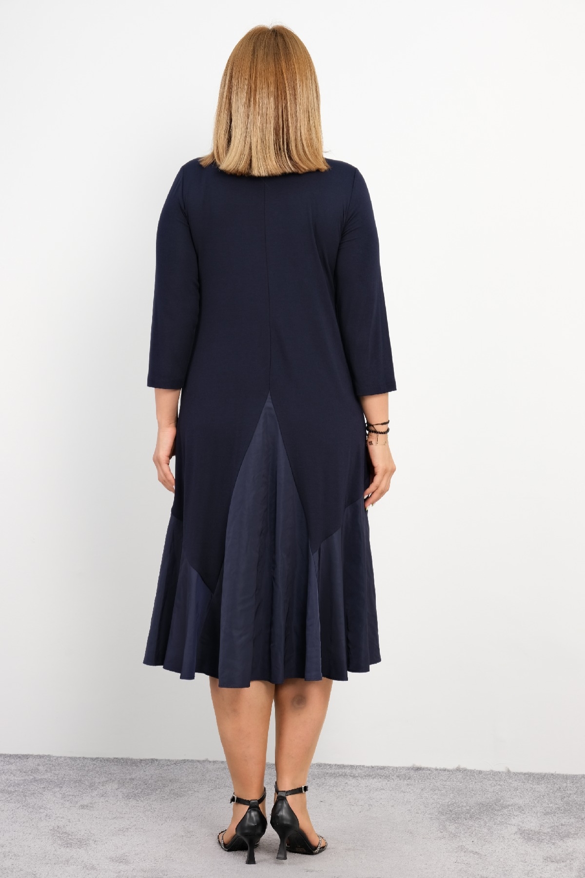 Casual Dresses-Dark Blue