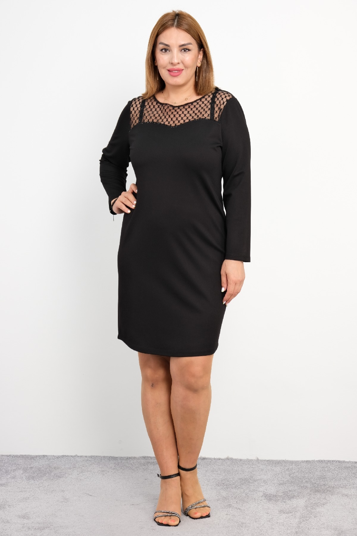 Casual Dresses-Black