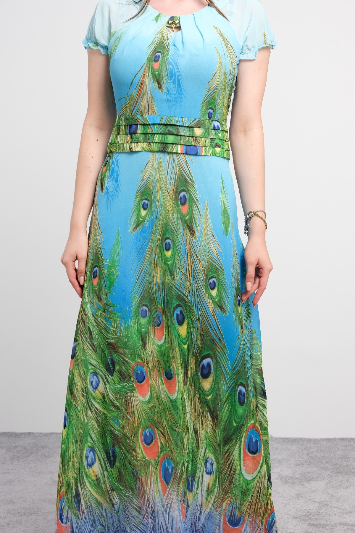 Casual Dresses-Blue