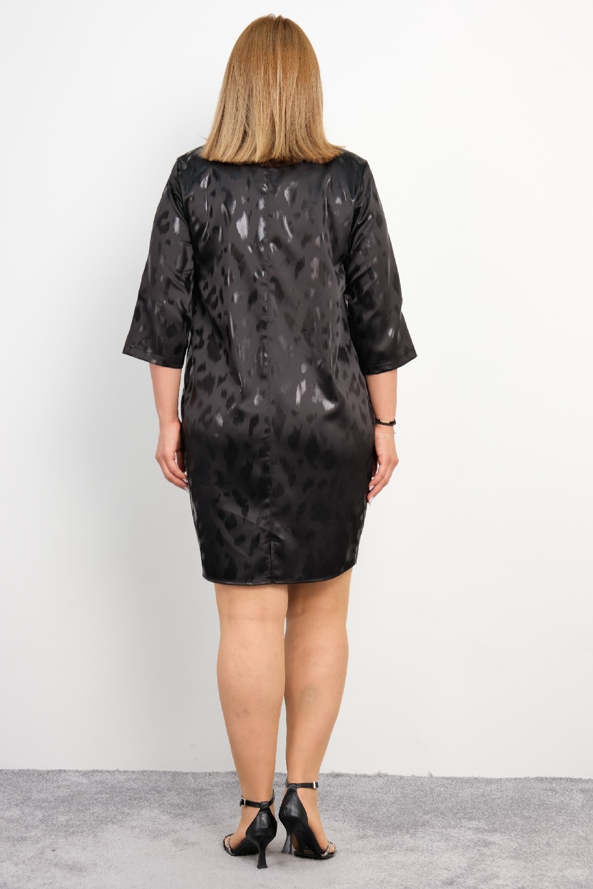 Plus Size Dress-Black