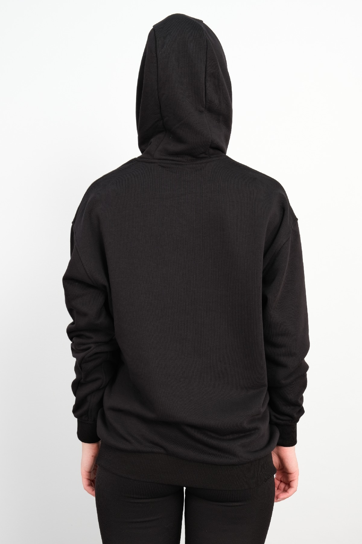 Hooded Sweatshirt-Black